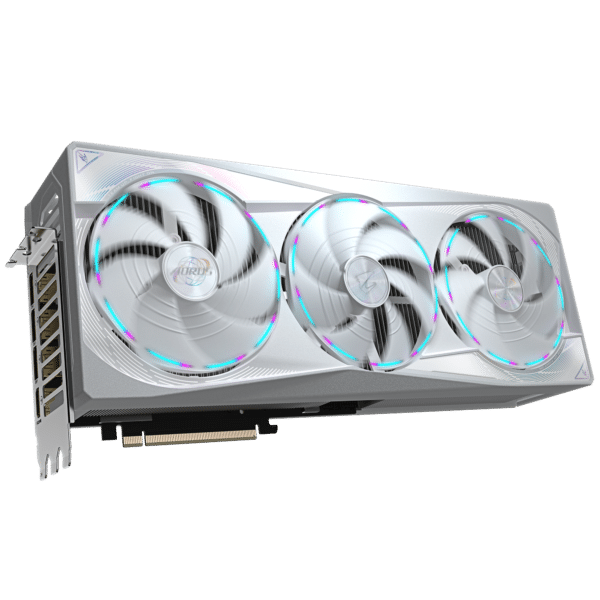⁦כרטיס מסך – Gigabyte Aorus GeForce RTX 5080 Master Ice 16GB – צבע לבן⁩ – תמונה ⁦4⁩
