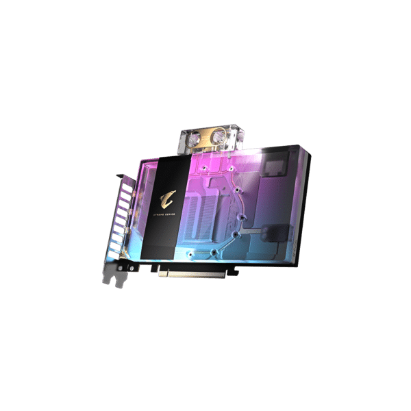 ⁦כרטיס מסך – Gigabyte AORUS GeForce RTX 5080 Xtreme Waterforce WaterBlock 16GB – צבע שחור⁩ – תמונה ⁦4⁩