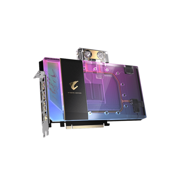 ⁦כרטיס מסך – Gigabyte AORUS GeForce RTX 5090 Xtreme Waterforce WaterBlock 32GB – צבע שחור - הזמנה מראש! אספקה לא סדירה!⁩ – תמונה ⁦2⁩