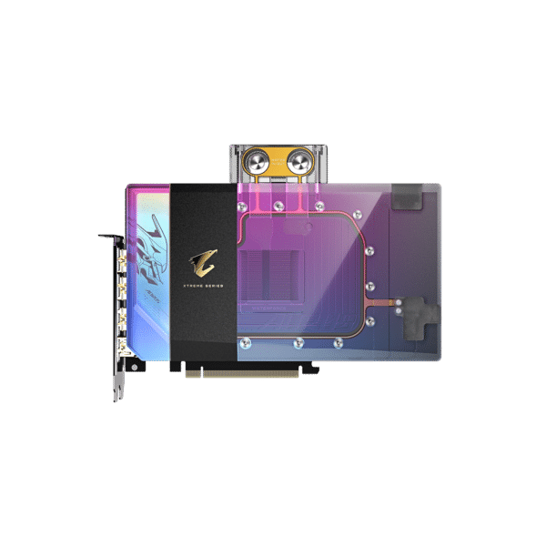 ⁦כרטיס מסך – Gigabyte AORUS GeForce RTX 5090 Xtreme Waterforce WaterBlock 32GB – צבע שחור - הזמנה מראש! אספקה לא סדירה!⁩ – תמונה ⁦3⁩