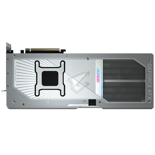 ⁦כרטיס מסך – Gigabyte AORUS GeForce RTX 5090 Master Ice 32GB – צבע לבן⁩ – תמונה ⁦8⁩