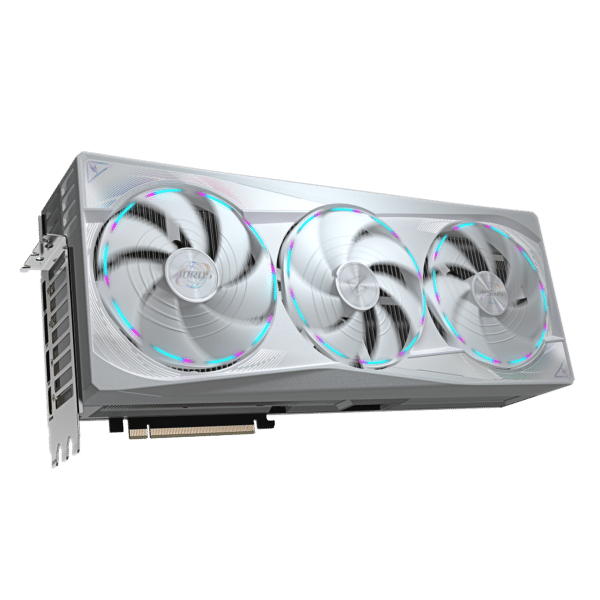⁦כרטיס מסך – Gigabyte AORUS GeForce RTX 5090 Master Ice 32GB – צבע לבן⁩ – תמונה ⁦4⁩