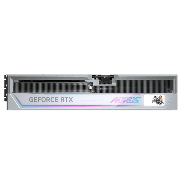 ⁦כרטיס מסך – Gigabyte AORUS GeForce RTX 5090 Master Ice 32GB – צבע לבן⁩ – תמונה ⁦9⁩