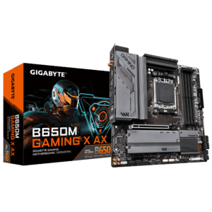 לוח אם – Gigabyte B650M Gaming X AX Rev1.1 Micro-Atx WIFI6E 2.5GbE Lan AM5 DDR5