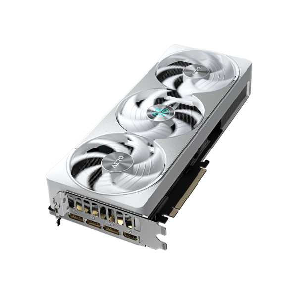 ⁦כרטיס מסך – Gigabyte GeForce RTX 5080 Aero OC SFF 16GB – צבע לבן⁩ – תמונה ⁦5⁩