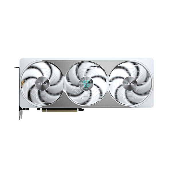 ⁦כרטיס מסך – Gigabyte GeForce RTX 5080 Aero OC SFF 16GB – צבע לבן⁩ – תמונה ⁦2⁩