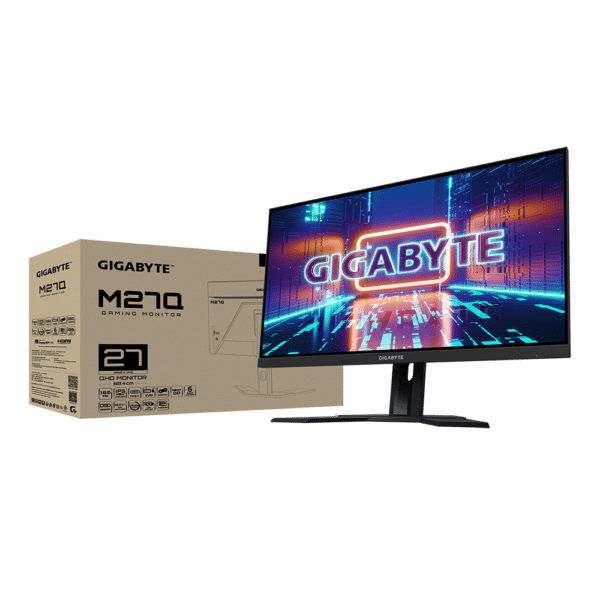 ⁦מסך גיימינג – Gigabyte M27Q-EK 27" QHD IPS 1ms 170Hz OC⁩ – תמונה ⁦8⁩