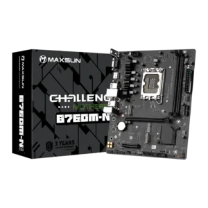 לוח אם – Maxsun Challenger B760M-N D5 Micro-ATX LGA1700 DDR5