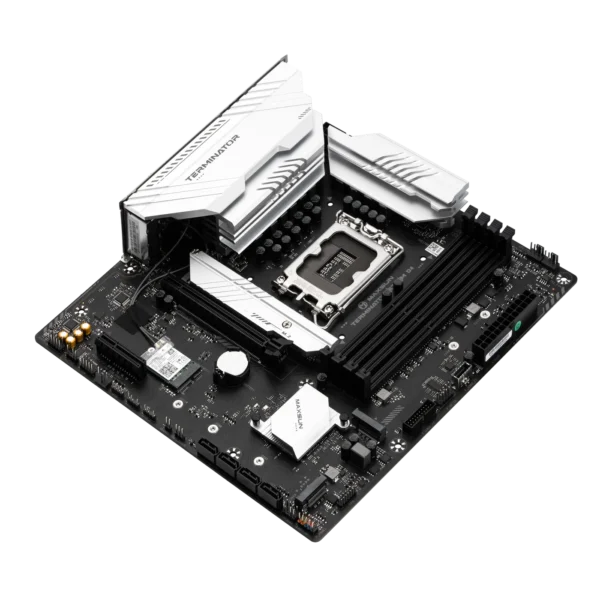 ⁦לוח אם – Maxsun Terminator B760M D4 Micro-ATX WIFI6E 2.5GbE Lan LGA1700 DDR4⁩ – תמונה ⁦5⁩