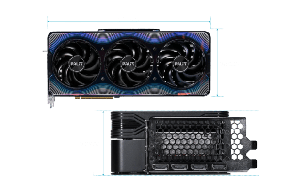 ⁦כרטיס מסך – Palit GeForce RTX 5080 GameRock OC 16GB – פרטים ומחירים בקרוב!⁩ – תמונה ⁦10⁩