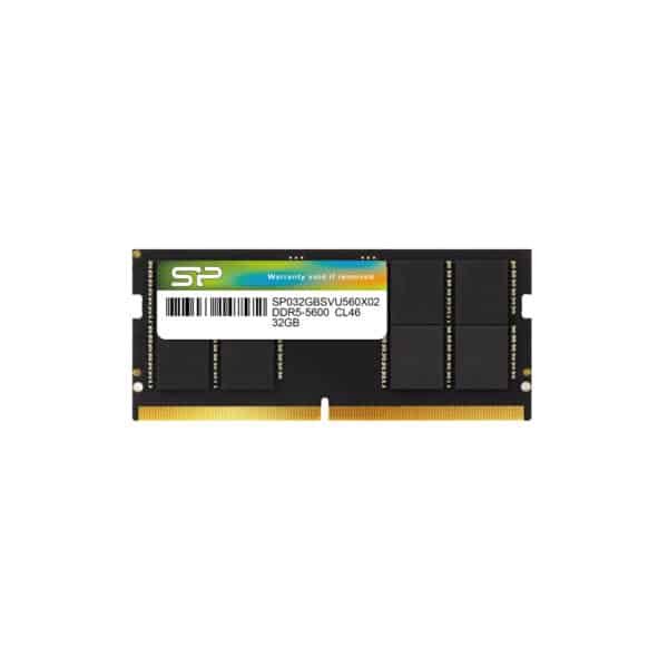 זכרון לנייד - Silicon Power 16GB 5600MHz DDR5 SO-DIMM CL46 - צבע שחור