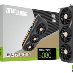 כרטיס מסך – Zotac Gaming GeForce RTX 5080 SOLID OC 16GB - צבע שחור