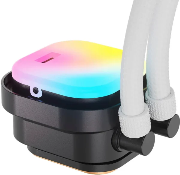 ⁦קירור נוזלי למעבד – Corsair iCUE LINK Titan RX RGB 240mm – צבע לבן⁩ – תמונה ⁦11⁩