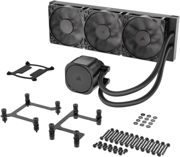 ⁦קירור נוזלי למעבד – Corsair Nantilus 360 RS 360mm – צבע שחור⁩ – תמונה ⁦5⁩