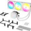 ⁦קירור נוזלי למעבד – Corsair Nantilus 360 RS ARGB 360mm – צבע לבן⁩ – תמונה ⁦6⁩
