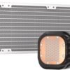 ⁦קירור נוזלי למעבד – Corsair Nantilus 360 RS ARGB 360mm – צבע לבן⁩ – תמונה ⁦5⁩