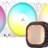 ⁦קירור נוזלי למעבד – Corsair Nantilus 360 RS ARGB 360mm – צבע לבן⁩ – תמונה ⁦3⁩