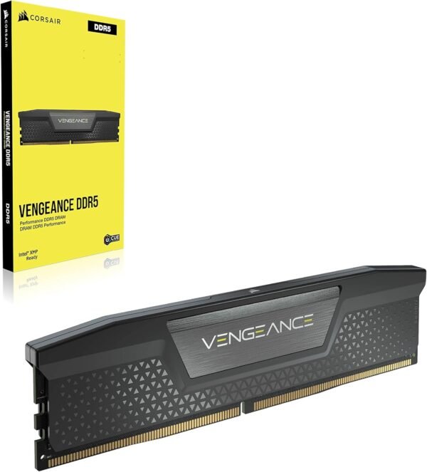 ⁦זכרון לנייח – Corsair Vengeance DDR5 32GB 5600Mhz CL40 – צבע שחור⁩ – תמונה ⁦2⁩