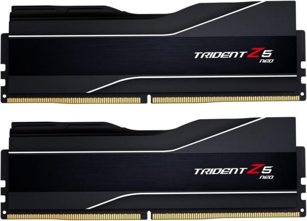 ⁦זכרון לנייח – G.Skill Trident Z5 RGB DDR5 32GB 2x16GB 6000MHz CL36 – צבע שחור⁩ – תמונה ⁦2⁩