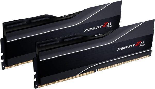 זכרון לנייח – G.Skill Trident Z5 RGB DDR5 32GB 2x16GB 6000MHz CL36 – צבע שחור