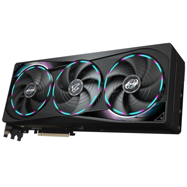 ⁦כרטיס מסך – Gigabyte Aorus GeForce RTX 5070 Ti Master 16GB – צבע שחור⁩ – תמונה ⁦5⁩