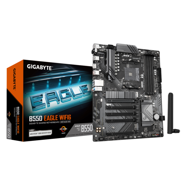 לוח אם – Gigabyte B550 Eagle ATX WIFI6 AM4 DDR4