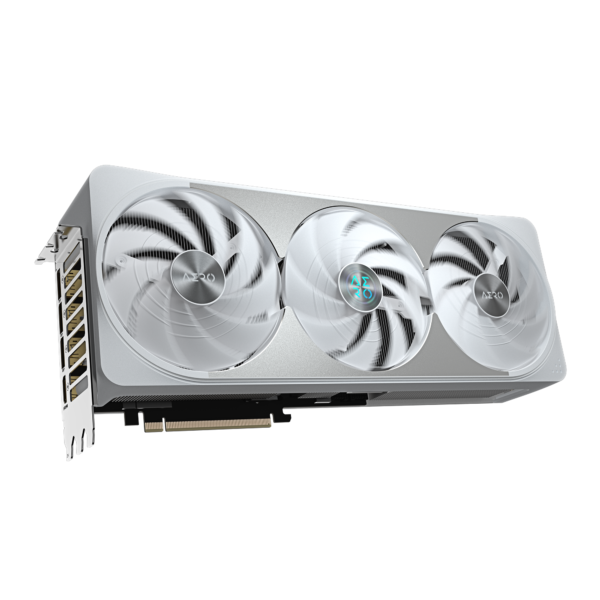 ⁦כרטיס מסך – Gigabyte GeForce RTX 5070 Ti AERO OC 16GB – צבע לבן⁩ – תמונה ⁦4⁩