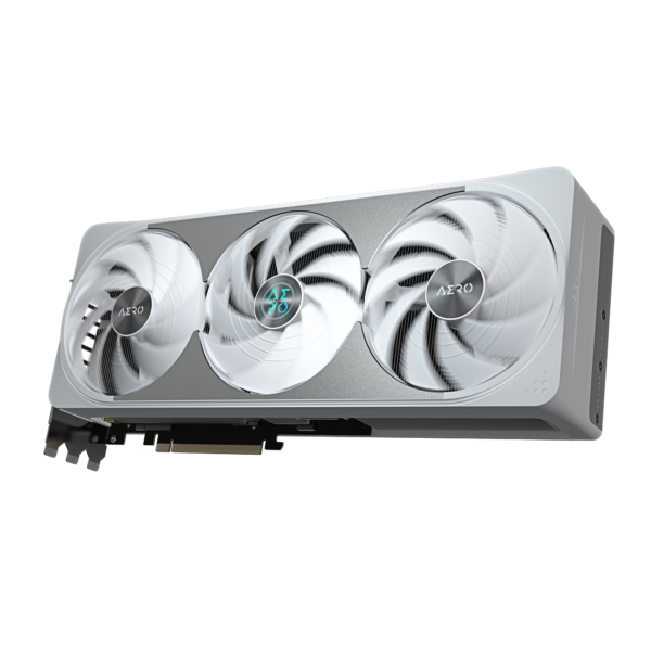 ⁦כרטיס מסך – Gigabyte GeForce RTX 5070 Ti AERO OC 16GB – צבע לבן⁩ – תמונה ⁦5⁩