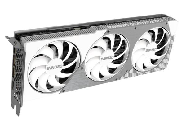 ⁦כרטיס מסך – Inno3D GeForce RTX 5070 Ti X3 OC White 16GB – צבע לבן⁩ – תמונה ⁦2⁩