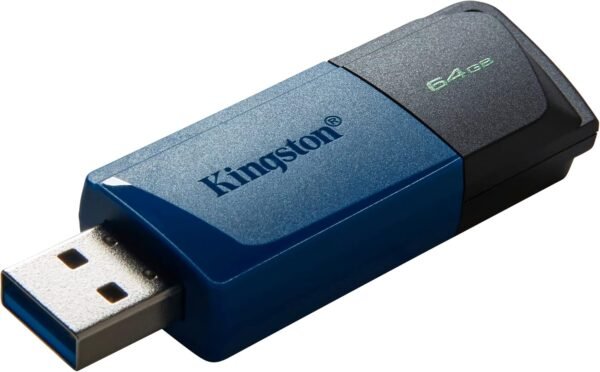 ⁦זיכרון נייד - Kingston DataTraveler Exodia M 64GB USB3.2 - כחול⁩ – תמונה ⁦5⁩