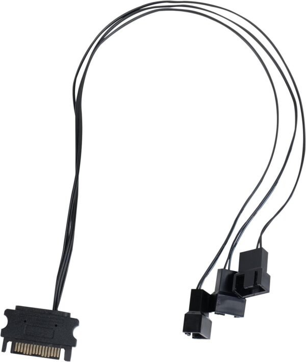 ⁦3 מאווררים למארז – Lian-Li UNI SL Wireless LCD 120mm 3xFans – צבע שחור⁩ – תמונה ⁦5⁩
