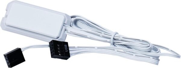 ⁦מאוורר למארז – Lian-Li UNI SL Wireless LCD 120mm Reverse – צבע לבן⁩ – תמונה ⁦7⁩