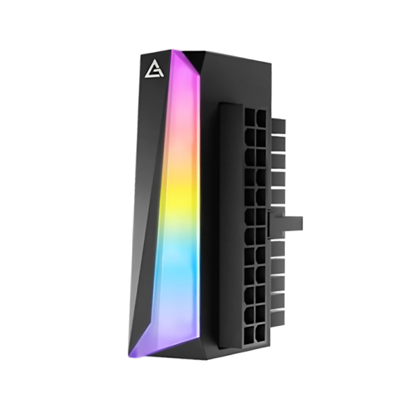 מתאם 90 מעלות לAntec ARGB Black Adapter 24pin - צבע שחור