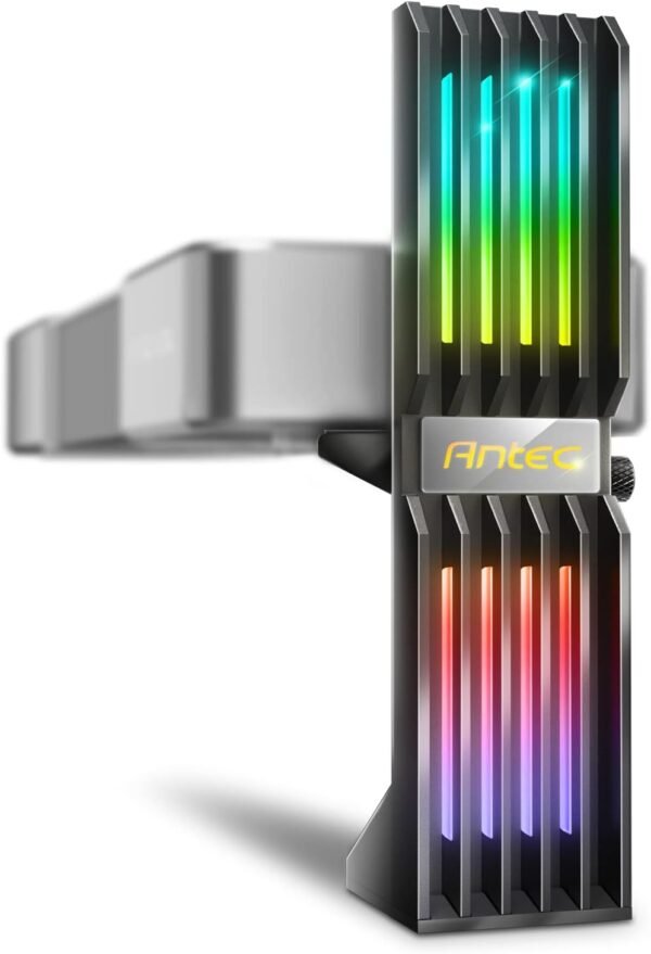 תומך לכרטיסי מסך – Antec GPU Holder ARGB Black – צבע שחור