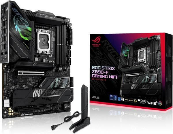 לוח אם – Asus ROG STRIX Z890-F Gaming WIFI ATX WiFi7 2.5GbE Lan LGA1851 DDR5