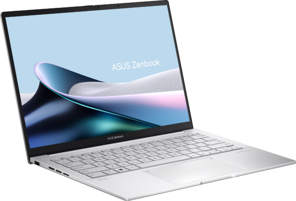 ⁦מחשב נייד - ללא מערכת הפעלה - Asus UX3405MA  14 3K OLED Ultra 9 285H 16GB 1TB NVME - צבע כסוף⁩ – תמונה ⁦3⁩