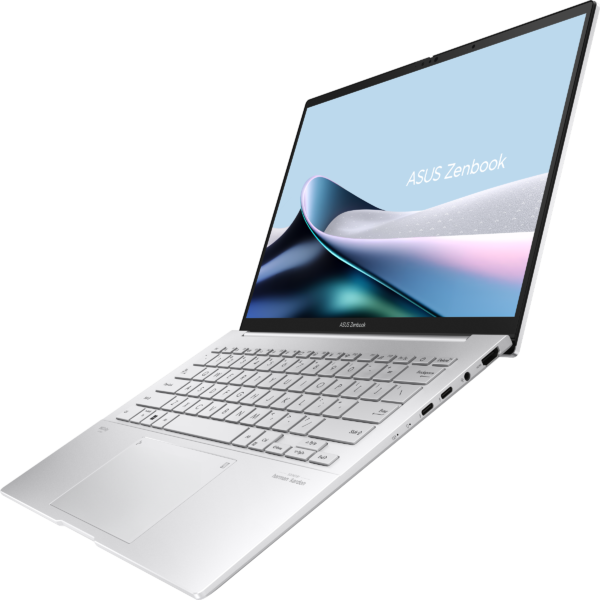 ⁦מחשב נייד - ללא מערכת הפעלה - Asus UX3405MA  14 3K OLED Ultra 9 285H 16GB 1TB NVME - צבע כסוף⁩ – תמונה ⁦4⁩