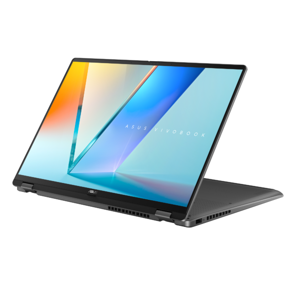 ⁦מחשב נייד - ללא מערכת הפעלה - Asus VivoBook 16 Flip Ultra5 226V 16GB 512NVME Oled Touch - צבע אפור כהה⁩ – תמונה ⁦6⁩