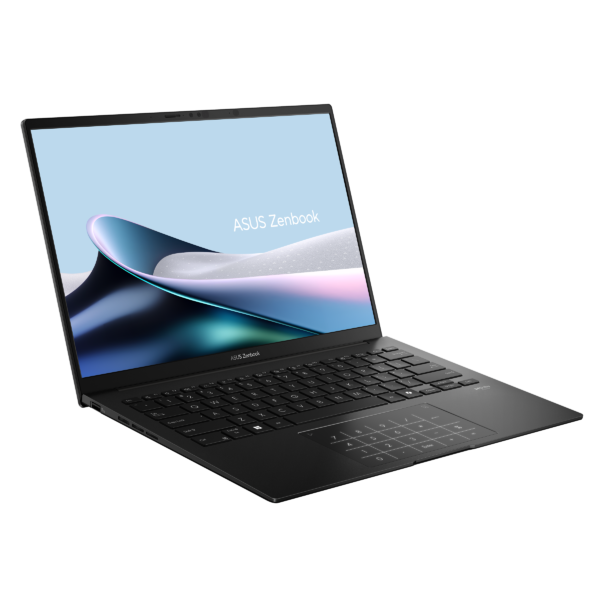 ⁦מחשב נייד - ללא מערכת הפעלה - Asus ZenBook 14 Ryzen Ai 5 340 16GB 1TB NVME Copilot - צבע שחור⁩ – תמונה ⁦2⁩