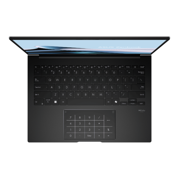 ⁦מחשב נייד - ללא מערכת הפעלה - Asus ZenBook 14 Ryzen Ai 5 340 16GB 1TB NVME Copilot - צבע שחור⁩ – תמונה ⁦6⁩