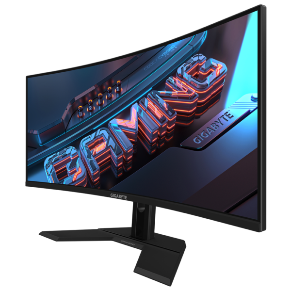 ⁦מסך גיימינג - Gigabyte GS34WQC 34" WQHD VA 135Hz 1ms Curved HDR⁩ – תמונה ⁦3⁩
