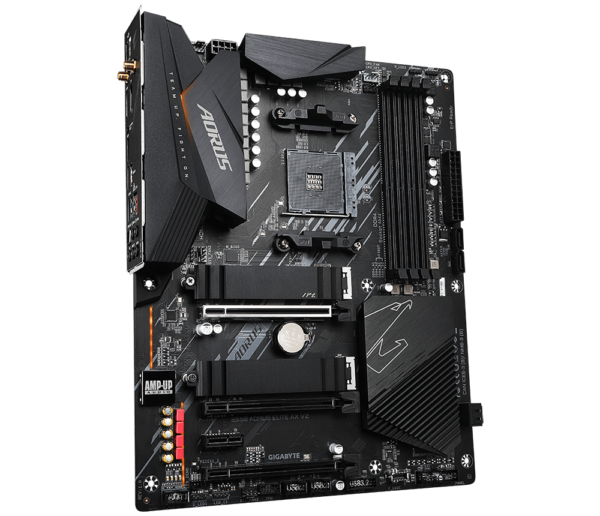 ⁦לוח אם – Gigabyte B550 Aorus Elite AX V2 ATX WIFI6 2.5GbE Lan AM4 DDR4⁩ – תמונה ⁦3⁩