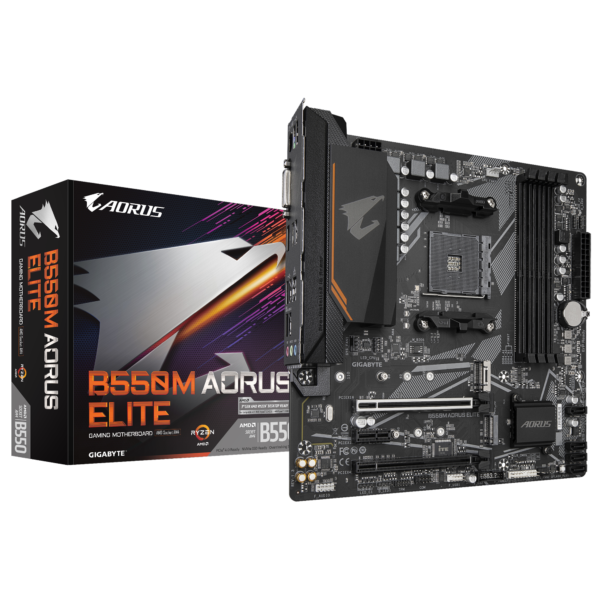 לוח אם – Gigabyte B550M Aorus Elite rev1.3 Micro-ATX AM4 DDR4