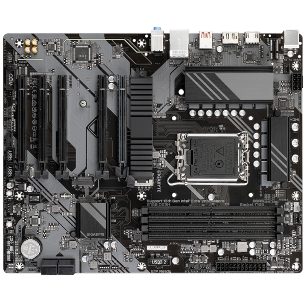 ⁦לוח אם – Gigabyte B760 DS3H ATX LGA1700 DDR5⁩ – תמונה ⁦4⁩
