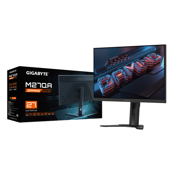 ⁦מסך גיימינג – Gigabyte M27QA 27" QHD 2K IPS 1ms 180Hz⁩ – תמונה ⁦8⁩