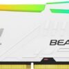 ⁦זכרון לנייח – Kingston FURY Beast DDR5 32GB 2x16GB 5600Mhz CL36 – צבע לבן⁩ – תמונה ⁦3⁩