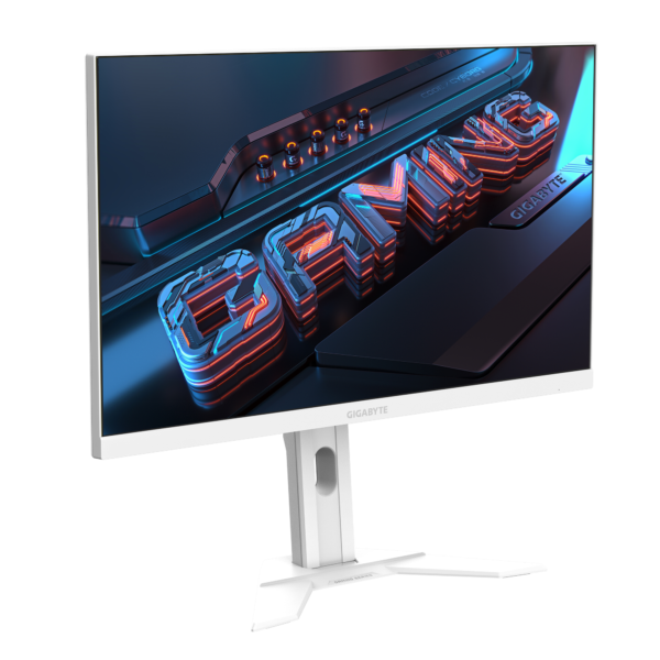 ⁦מסך גיימינג – Gigabyte M27QA ICE QHD 27" SS IPS 180Hz 1MS - צבע לבן⁩ – תמונה ⁦4⁩