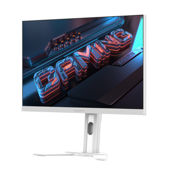 ⁦מסך גיימינג – Gigabyte M27QA ICE QHD 27" SS IPS 180Hz 1MS - צבע לבן⁩ – תמונה ⁦3⁩