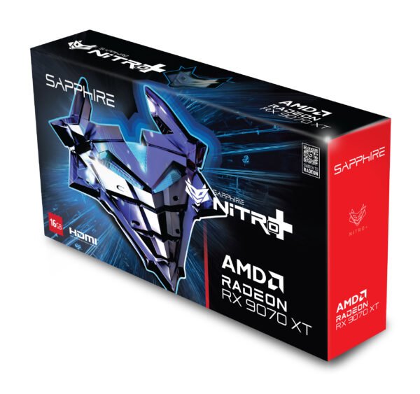 ⁦כרטיס מסך – Sapphire Radeon RX 9070 XT NITRO+ Gaming OC 16GB – צבע שחור⁩ – תמונה ⁦7⁩