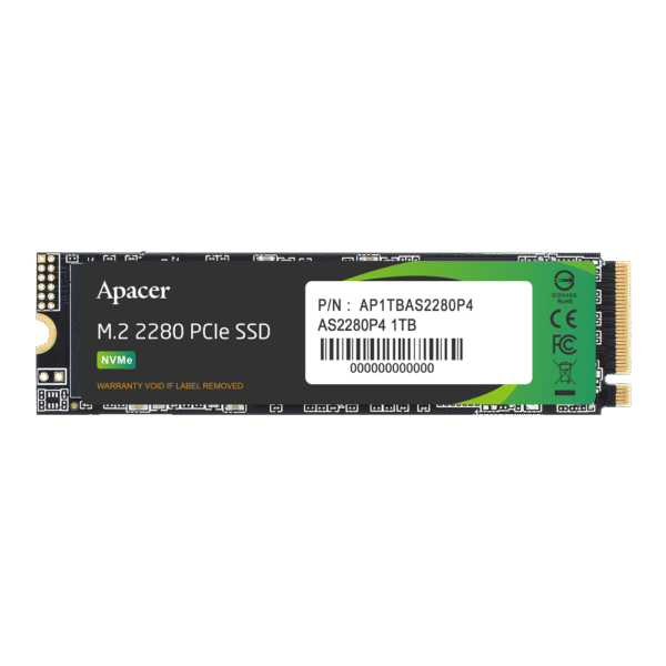SSD פנימי – Apacer SSD 1TB NVME M.2 Gen3